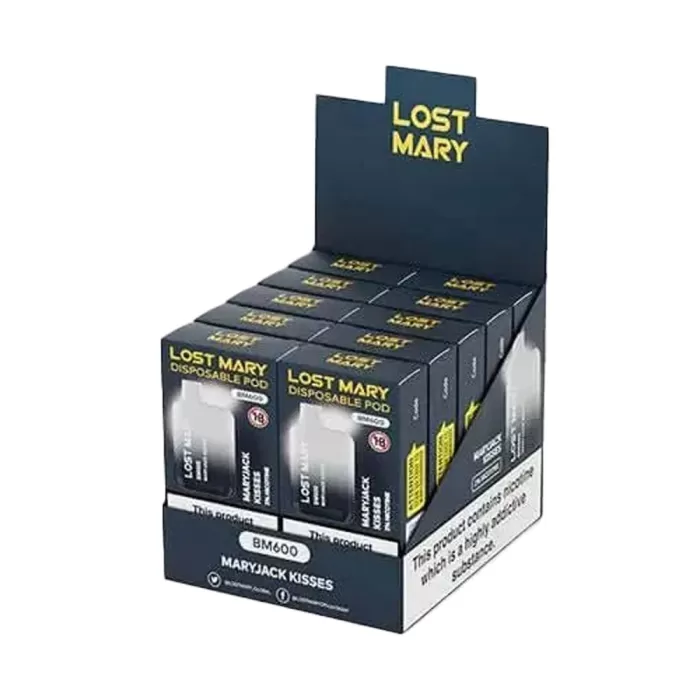 Lost Mary BM-600 Box of 10 - MaryJack Kisses