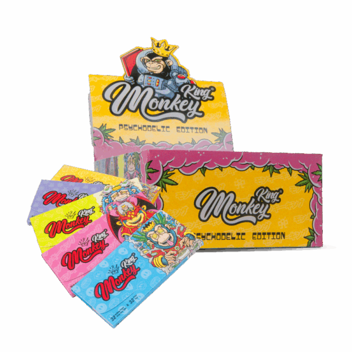Psychedelic Rolling Papers & Tips Combipack - Image 2