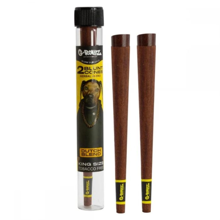 G-ROLLZ – Terpene Blunt Cones – 2 Per Pack – Dutch Blend