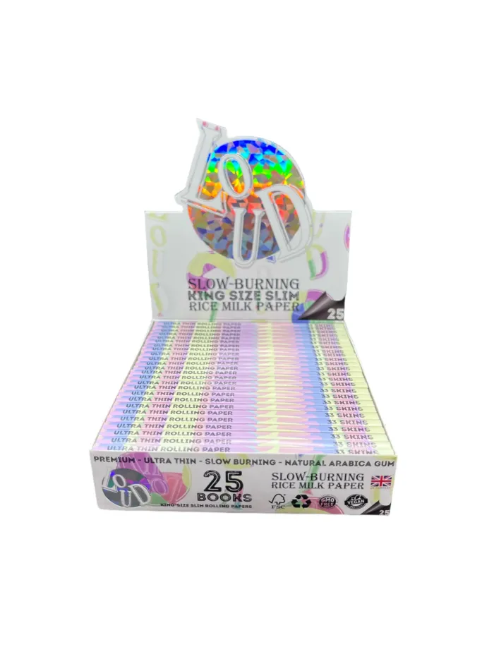 Loud LDN King Size Paperz - (Rice Milk Paper)