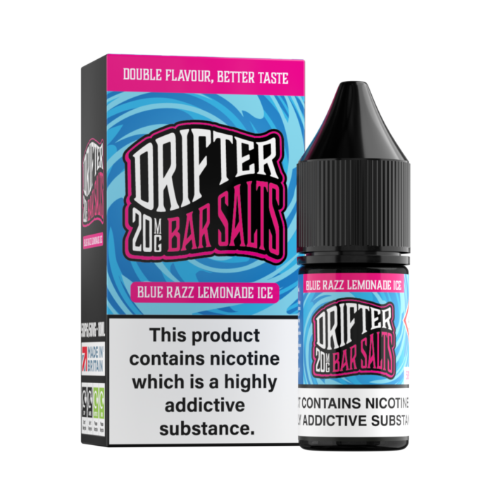 Drifter Bar Salts Blue Razz Lemonade Ice Nic Salt