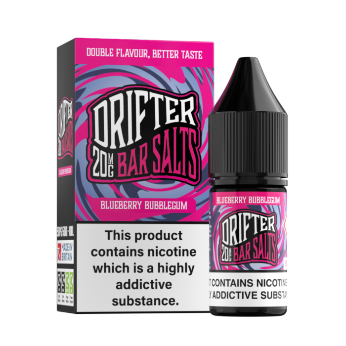 Drifter Bar Salts Blueberry Bubblegum Nic Salt