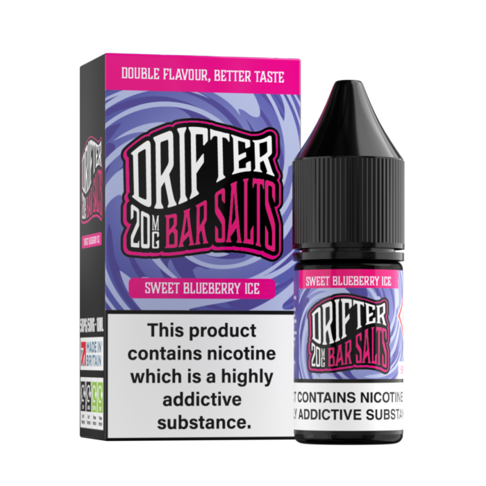 Drifter Bar Salts Sweet Blueberry Ice Nic Salt