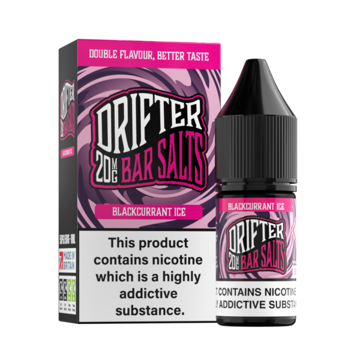 Drifter Bar Salts Blackcurrant Ice Nic Salt