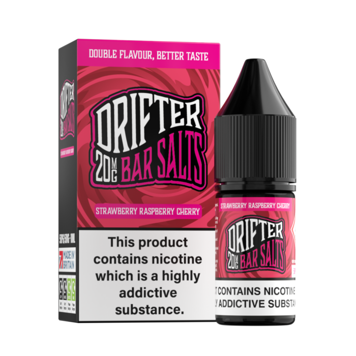 Drifter Bar Salts Strawberry Raspberry Cherry Nic Salt