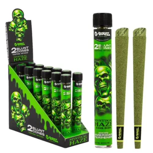 G-ROLLZ – Terpene Cones – 2 Per Pack – Cheech + Chong Blackberry OGK