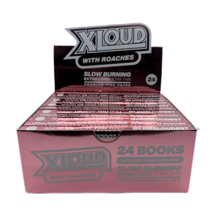 XL Pink – The UK’s Only XL Pink Rolling Papers