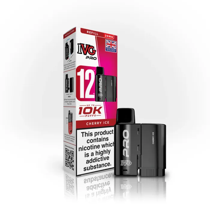 IVG PRO 12 Cherry Ice Refill Pod