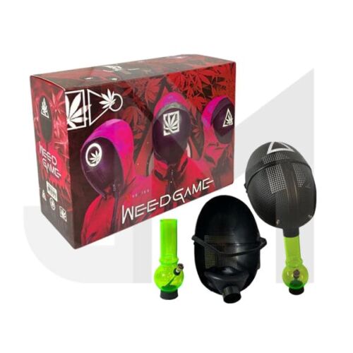 Weed Game Acrylic Mask Bong