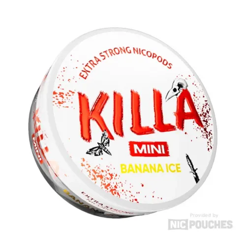 Killa Mini Nicotine Pouches - Banana Ice