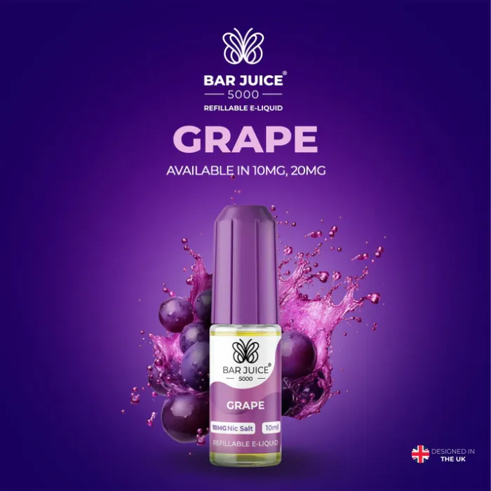 Bar Juice E-Liquid  Grape