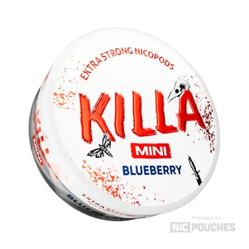 Killa mini Nicotine Pouches – Blueberry