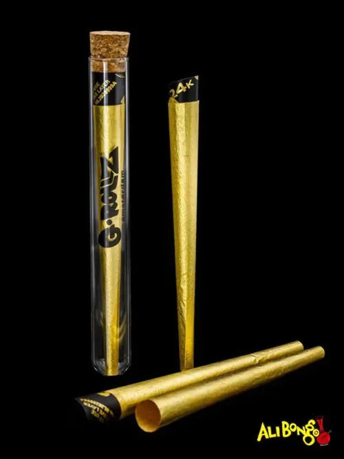 G-Rollz 24K Gold Cones 2 Pack