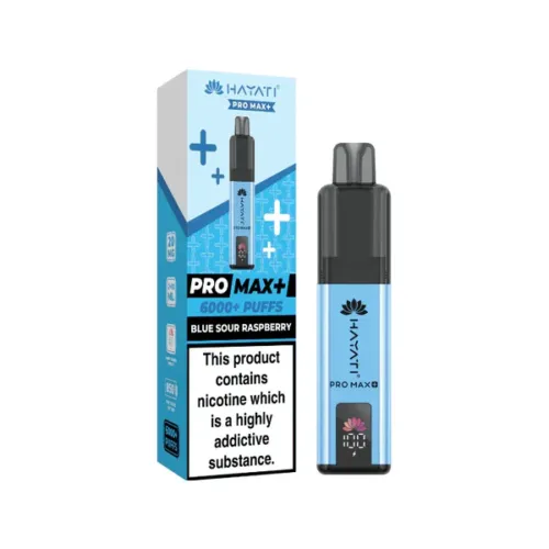 Hayati Pro Max Plus 6000 Vape Kit - Blue Sour Raspberry