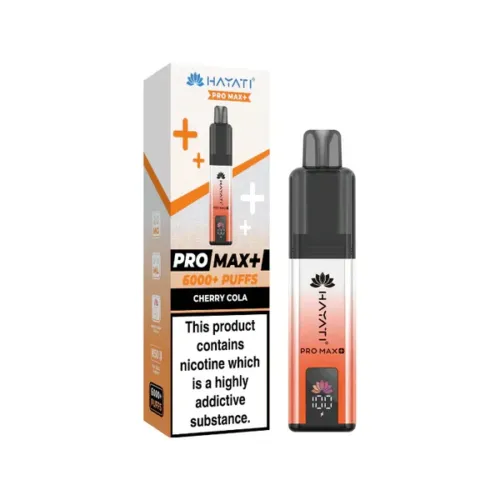 Hayati Pro Max Plus 6000 Vape Kit – Cherry Cola