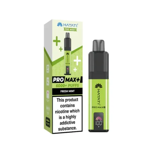 Hayati Pro Max Plus 6000 Vape Kit – Fresh Mint