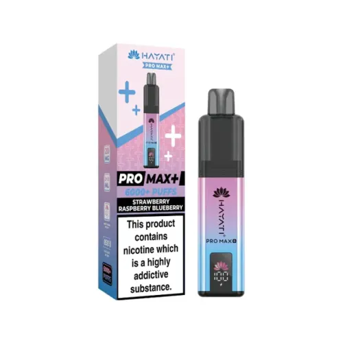 Hayati Pro Max Plus 6000 Vape Kit – Strawberry Raspberry Blueberry