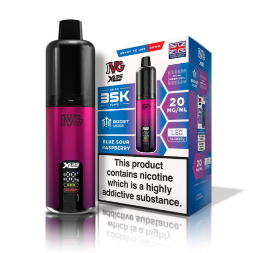 Blue Sour Raspberry | IVG XL 35K Kit