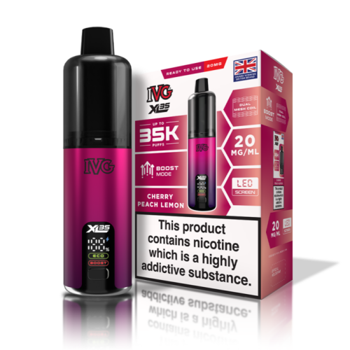Cherry Peach Lemon | IVG XL 35K Kit