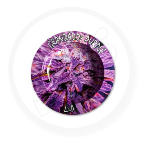 LOUD Metal Ash Trays | Weed Strain Designs - GRAND DADDY PURPLE | 1 x Single