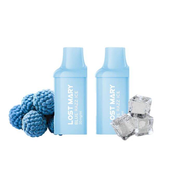 Lost Mary BM600 Prefilled Pod – Blue Razz Ice