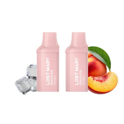 Lost Mary BM600 Prefilled Pod – Peach Ice
