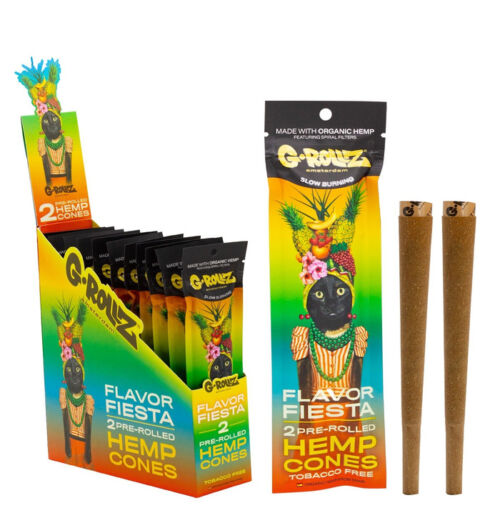 G-Rollz Multifruit Flavored Pre-Rolled Hemp Cone Blunts