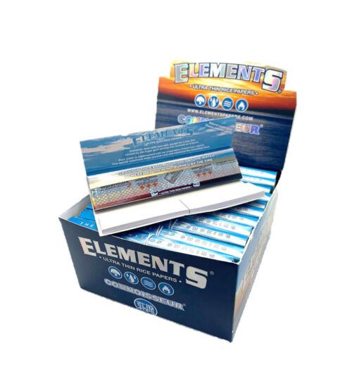 Elements Connoisseur King Size Rolling Papers & Tips