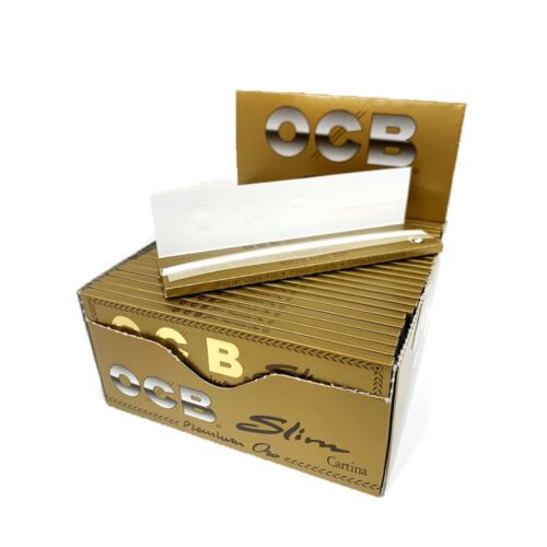 OCB Gold King Size Slim Rolling Paper